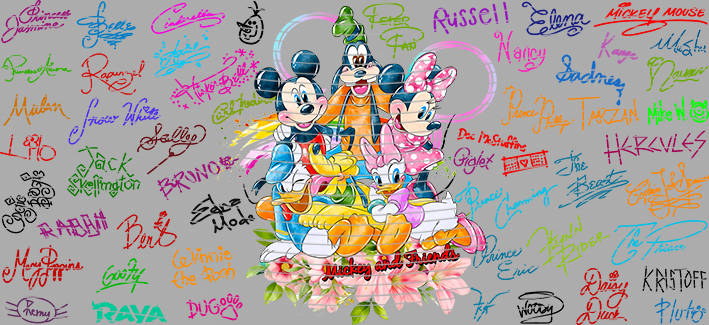 16oz Disney style-D-1314